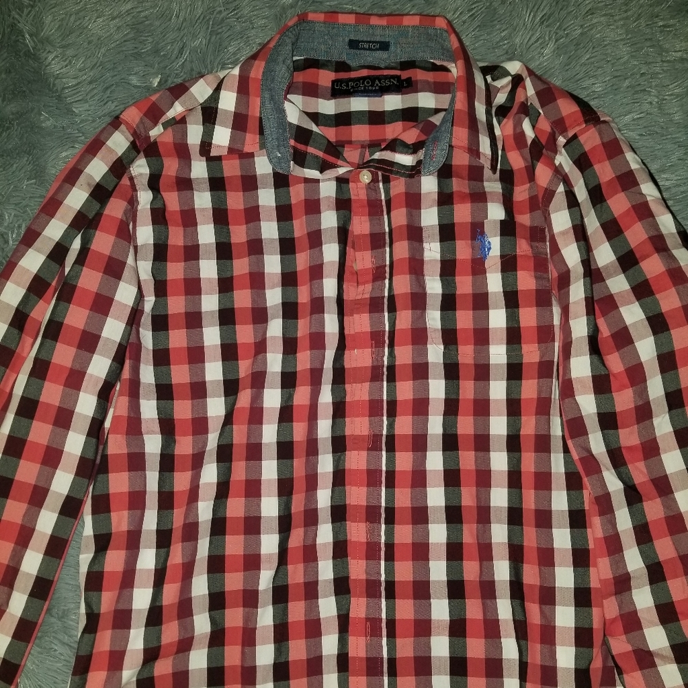 Polo plaid button shirt